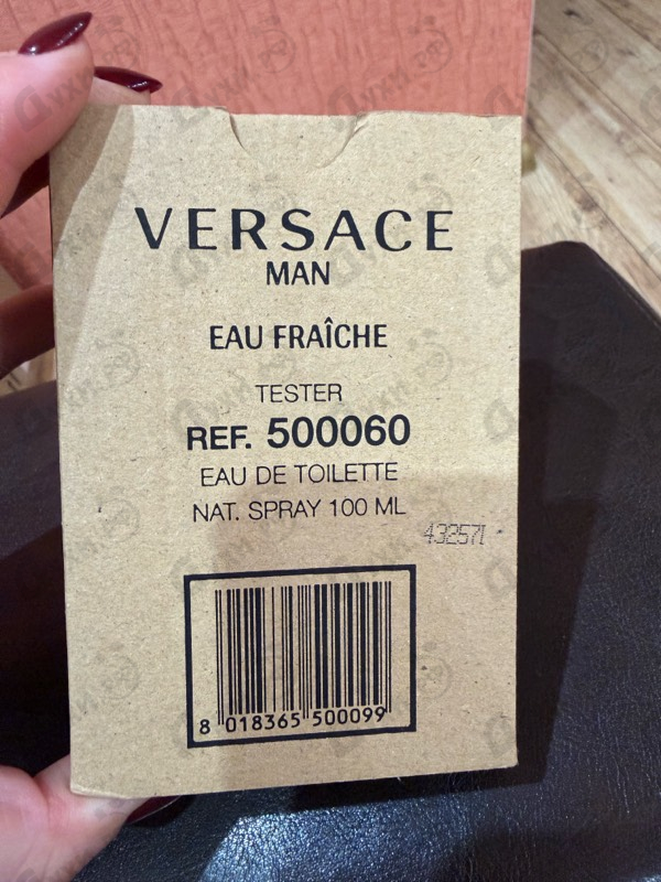 Духи Eau Fraiche от Versace