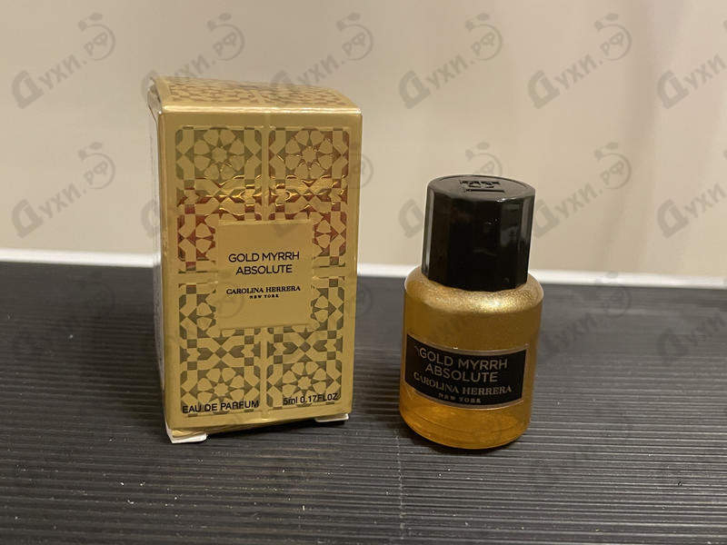 Отзыв Carolina Herrera Gold Myrrh Absolute