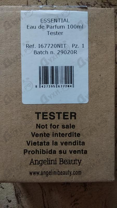 Духи Essential от Angel Schlesser Отзывы Angel Schlesser Essential