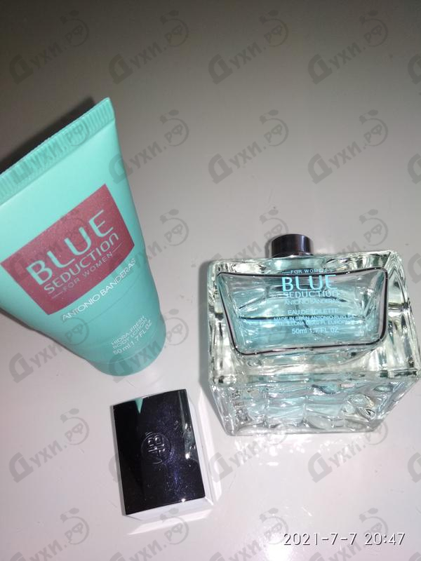 Духи Blue Seduction от Antonio Banderas Купить Antonio Banderas Blue Seduction