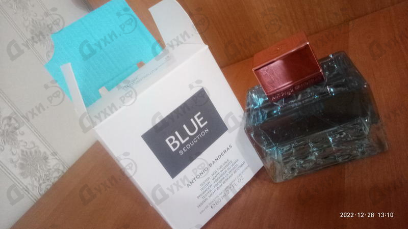 Духи Blue Seduction от Antonio Banderas Отзыв Antonio Banderas Blue Seduction
