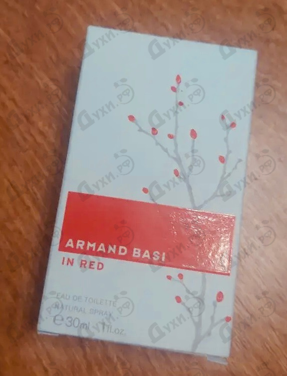 Парфюмерия In Red от Armand Basi