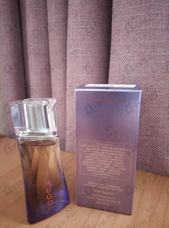 Отзыв Hugo Boss Hugo Pure Purple