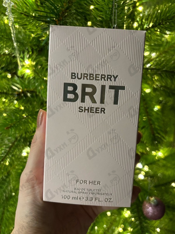 Парфюмерия Burberry Brit Sheer