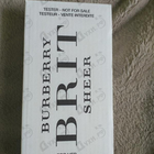 Духи Brit Sheer от Burberry