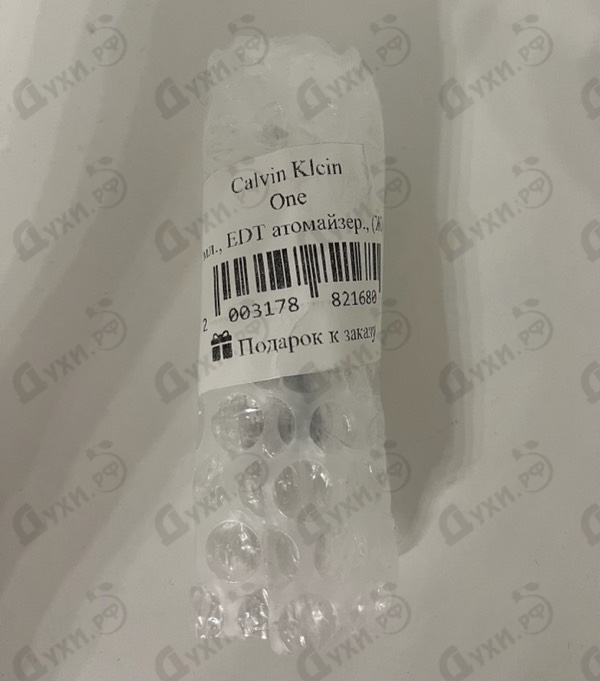 Отзывы Calvin Klein One