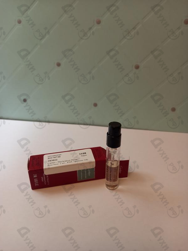 Отзывы Cartier Declaration Haute Fraicheur