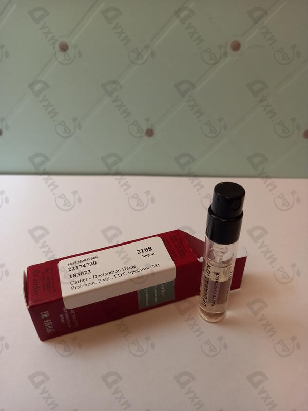Парфюмерия Declaration Haute Fraicheur от Cartier