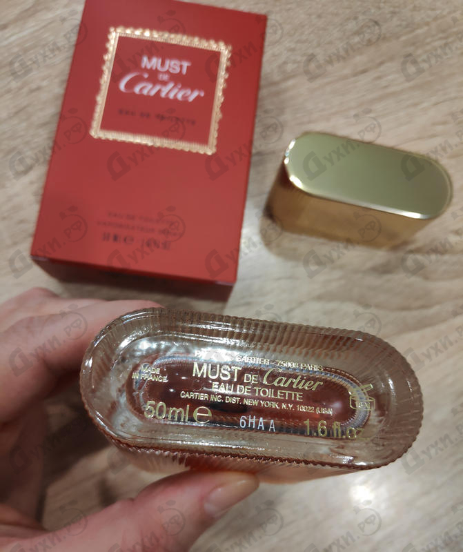 Парфюмерия Must от Cartier