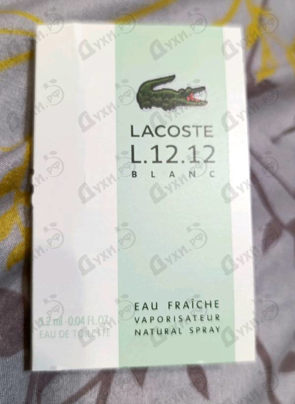 Купить Lacoste L.12.12 Blanc Eau Fraiche