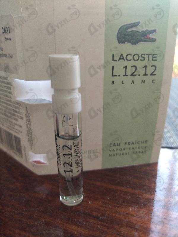 Духи L.12.12 Blanc Eau Fraiche от Lacoste