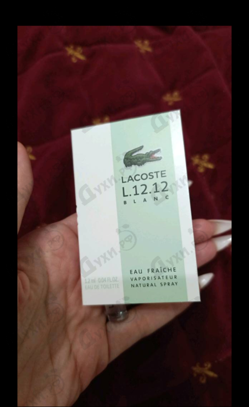 Духи L.12.12 Blanc Eau Fraiche от Lacoste