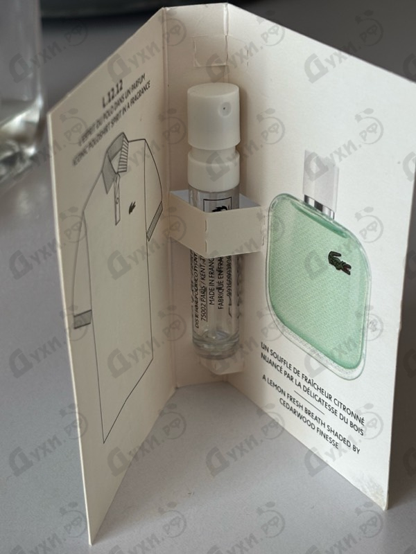 Отзыв Lacoste L.12.12 Blanc Eau Fraiche