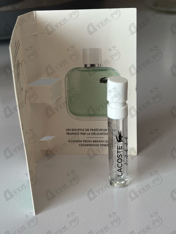 Купить L.12.12 Blanc Eau Fraiche от Lacoste