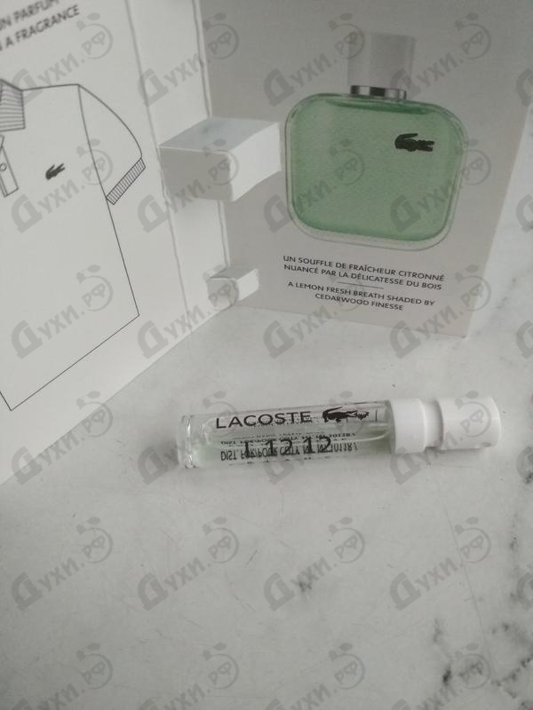 Парфюмерия L.12.12 Blanc Eau Fraiche от Lacoste