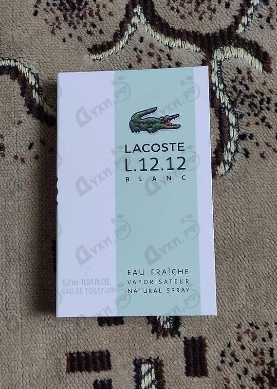 Парфюмерия Lacoste L.12.12 Blanc Eau Fraiche