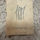 Отзыв Cerruti 1881