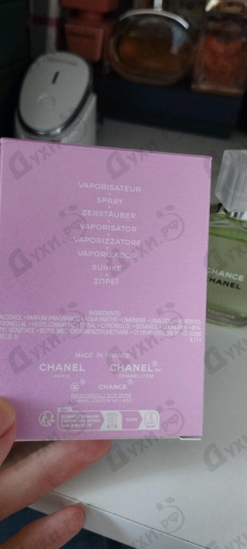 Отзыв Chanel Chance Eau Fraiche