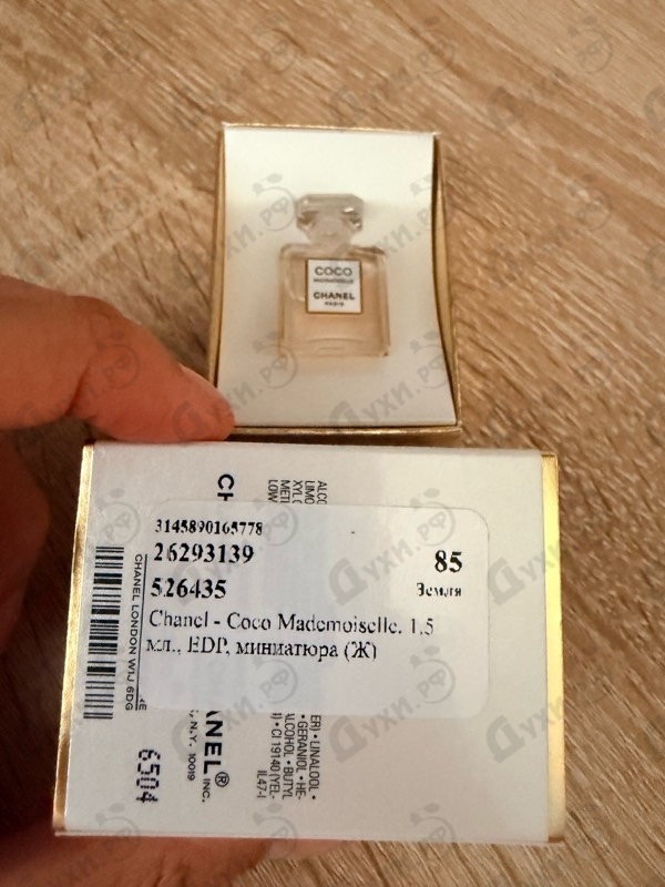 Духи Coco Mademoiselle от Chanel