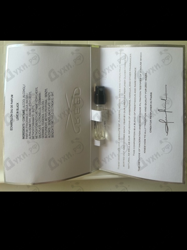 Парфюмерия Creed Love In Black