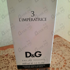 Парфюм Dolce & Gabbana 3 L'imperatrice