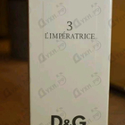 Отзыв Dolce & Gabbana 3 L'imperatrice