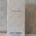 Отзыв Dolce & Gabbana 3 L'imperatrice