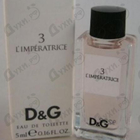 Отзыв Dolce & Gabbana 3 L'imperatrice