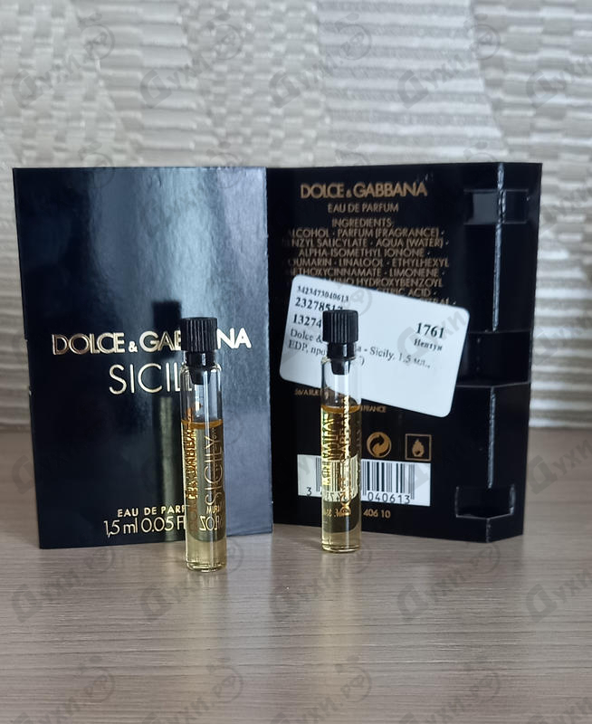 Парфюмерия Sicily от Dolce & Gabbana