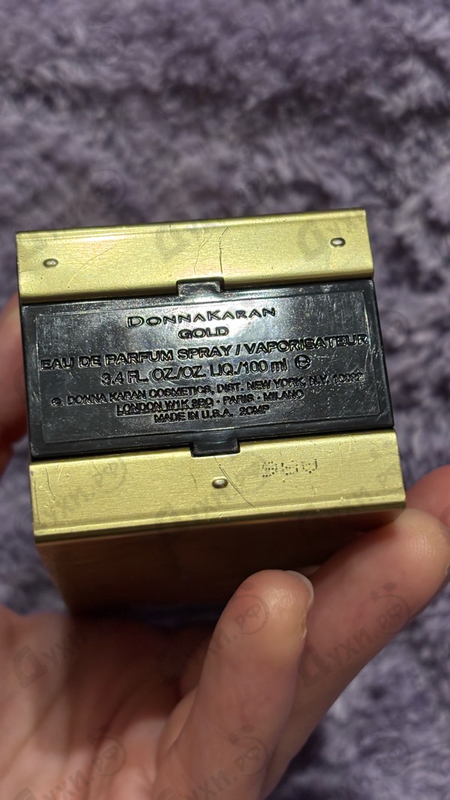 Парфюмерия Gold от Donna Karan