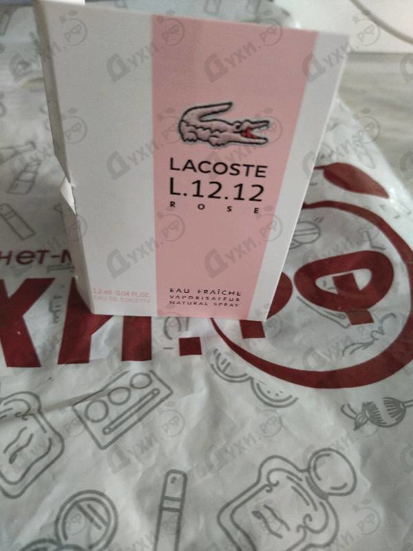 Парфюмерия L.12.12 Eau De Toilette Rose Eau Fraiche от Lacoste