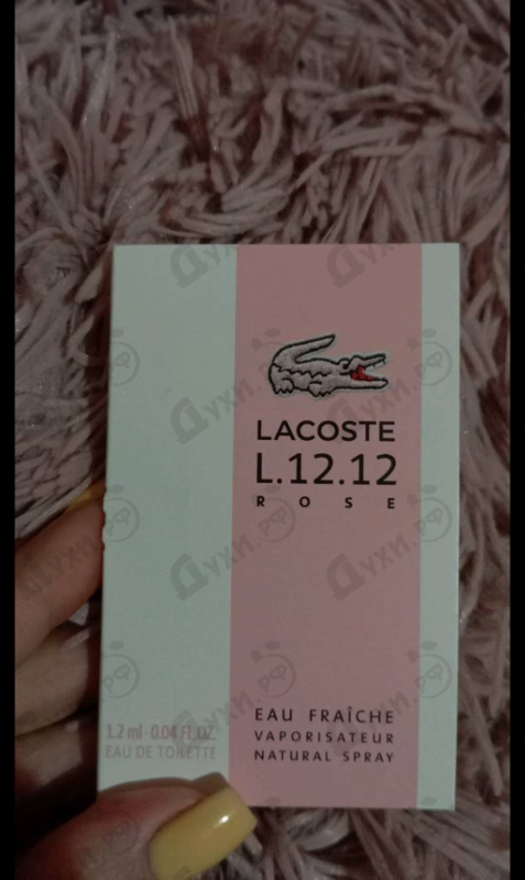Купить Lacoste L.12.12 Eau De Toilette Rose Eau Fraiche
