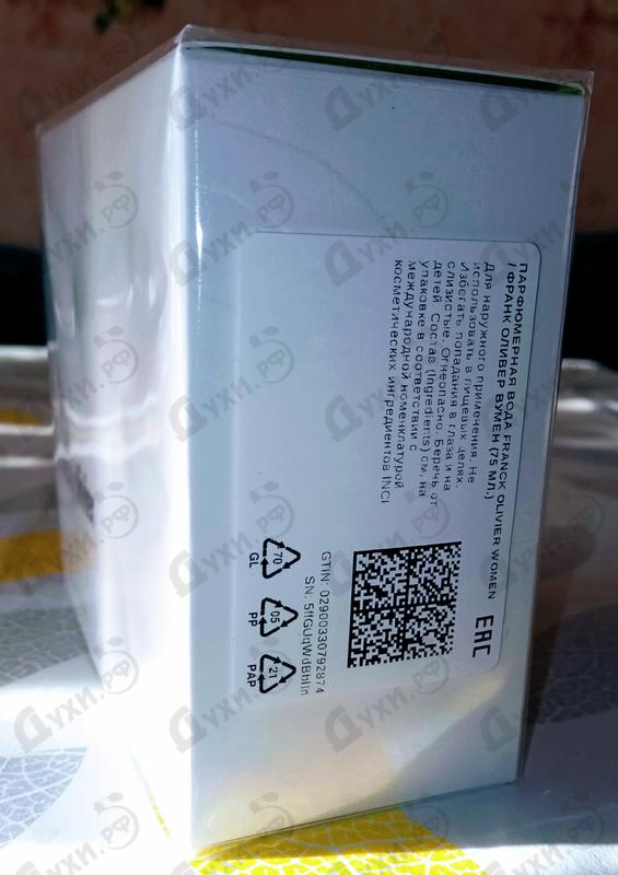 Парфюмерия Women от Franck Olivier