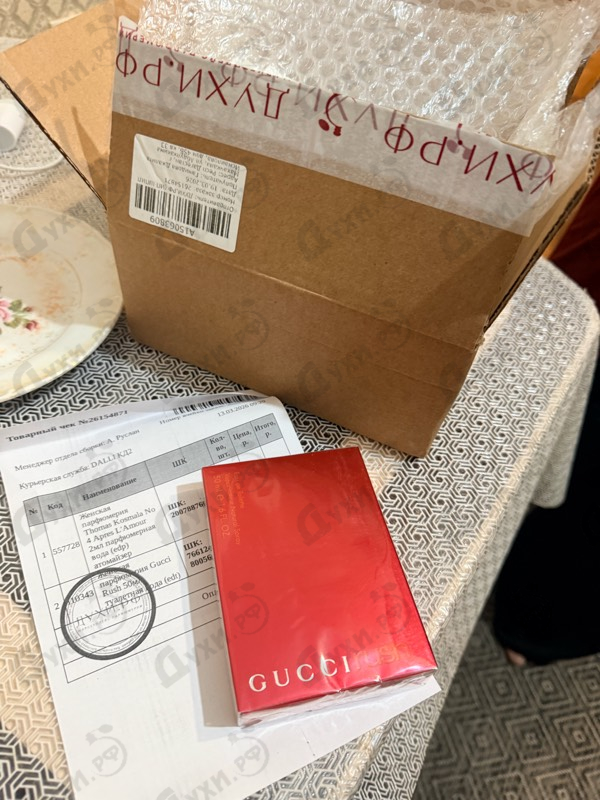 Парфюмерия Rush от Gucci