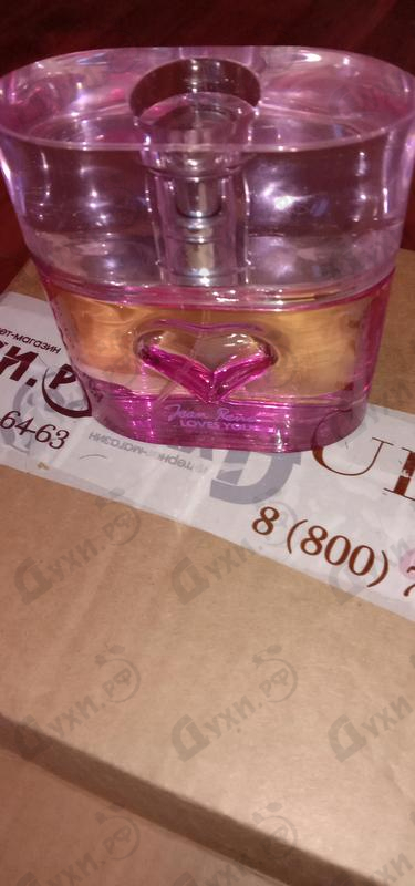 Отзыв Jean Reno Loves You Парфюмерия Loves You от Jean Reno