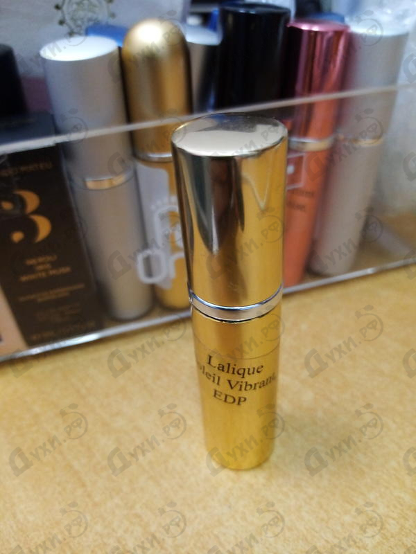 Отзыв Lalique Soleil Vibrant Парфюмерия Soleil Vibrant от Lalique