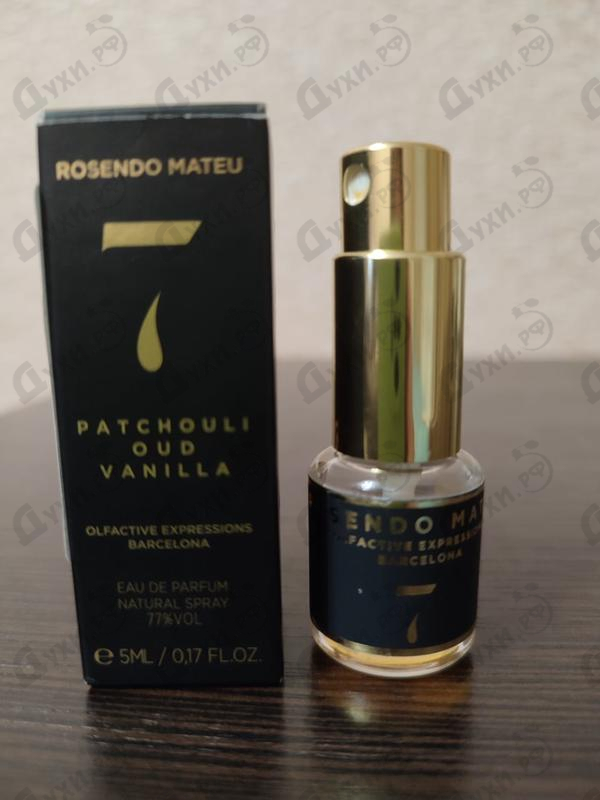 Парфюмерия Rosendo Mateu № 7 Patchouli, Oud, Vanilla от Rosendo Mateu Olfactive Expressions