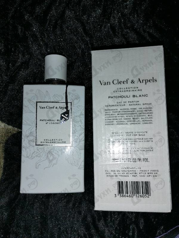 Отзывы Van Cleef & Arpels Patchouli Blanc