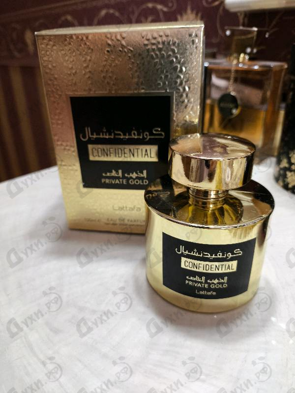Купить Confidential Private Gold от Lattafa Perfumes