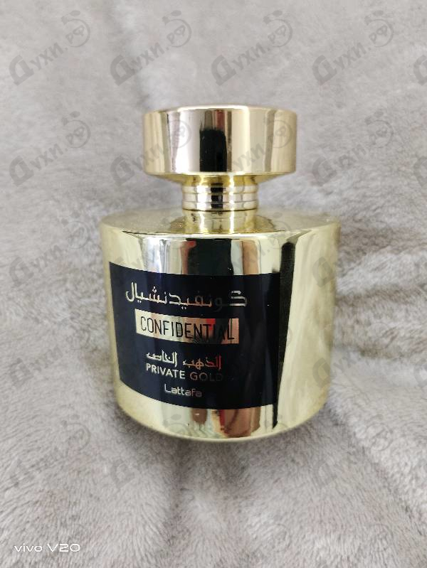 Парфюмерия Confidential Private Gold от Lattafa Perfumes