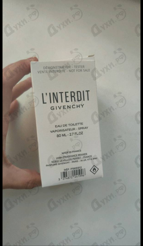 Отзыв Givenchy L'Interdit Eau De Toilette 2022