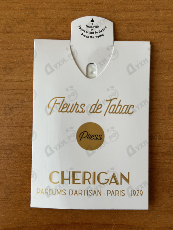 Парфюмерия Fleurs De Tabac от Cherigan