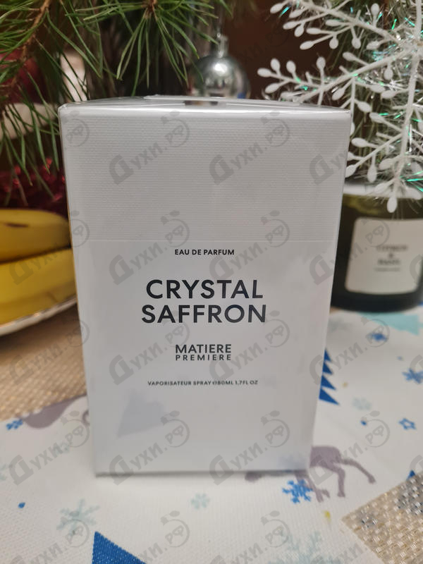 Парфюмерия Crystal Saffron от Matiere Premiere