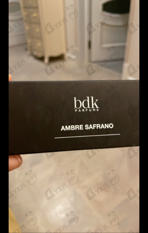 Духи Ambre Safrano от Parfums BDK