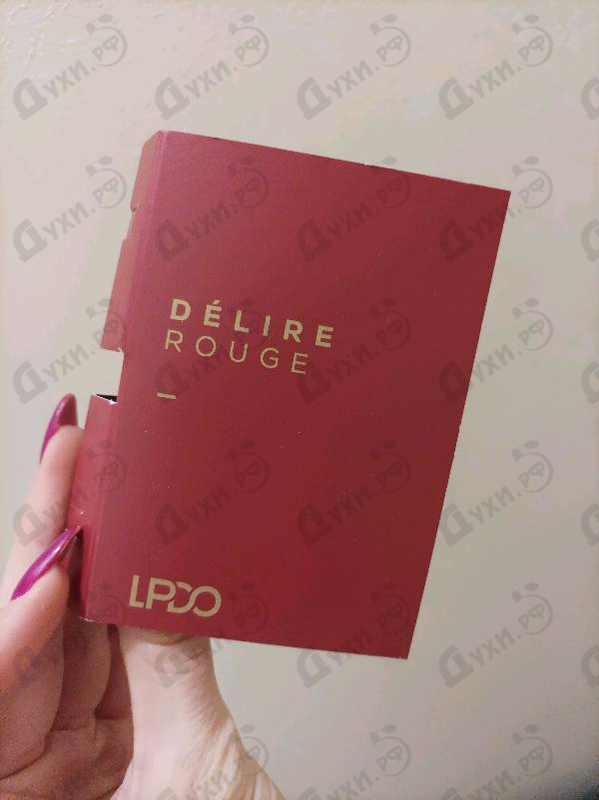 Духи Delire Rouge от Lpdo