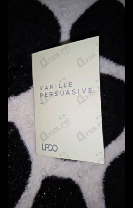 Парфюмерия Vanille Persuasive от Lpdo