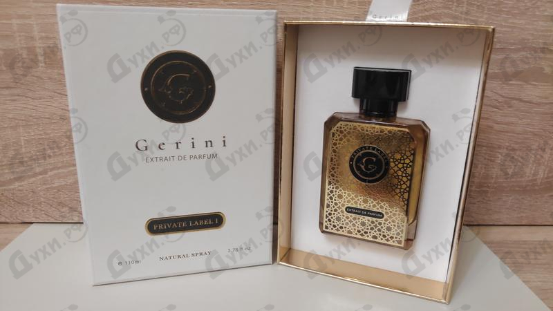 Парфюмерия Private Label I от Gerini