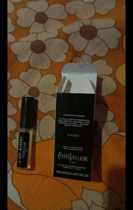 Духи A Une Madone от Pierre Guillaume