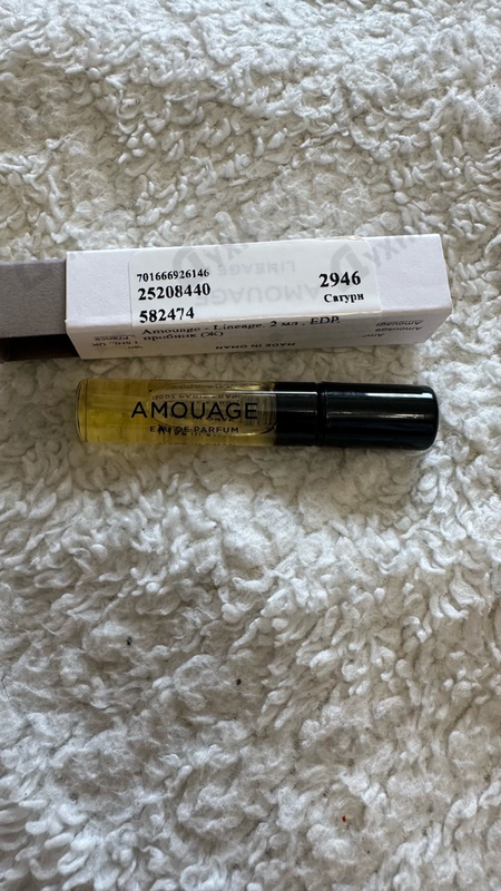 Отзыв Amouage Lineage