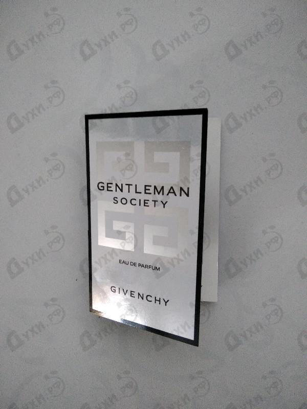 Парфюмерия Gentleman Society от Givenchy